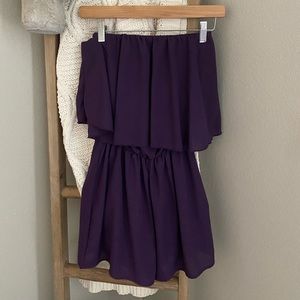 Purple romper